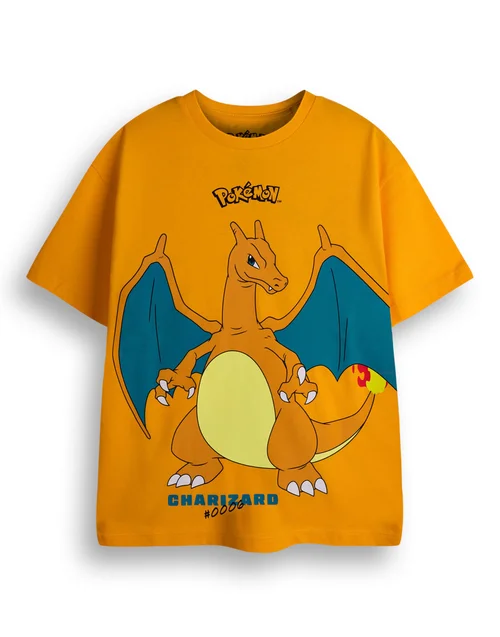 Vanilla Underground Pokemon Boys Multicoloured Character Pack of 3 T-Shirts (4 - 14 Years) - Age 5-6 Years Image 3