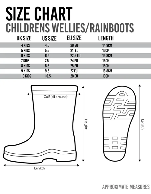 Vanilla Underground Peppa Pig Girls Blue Peppa Pig Wellington Boots with Handles (4 - 10 Younger) - 4 Infants Image 5