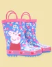 Vanilla Underground Peppa Pig Girls Blue Peppa Pig Wellington Boots with Handles (4 - 10 Younger) - Size 4 Infants Footwear Image 2