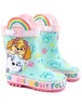 Vanilla Underground Paw Patrol Girls Multicoloured Skye & Everest Wellies (6 - 12 Younger) - Size 11 Infants Footwear Image 1