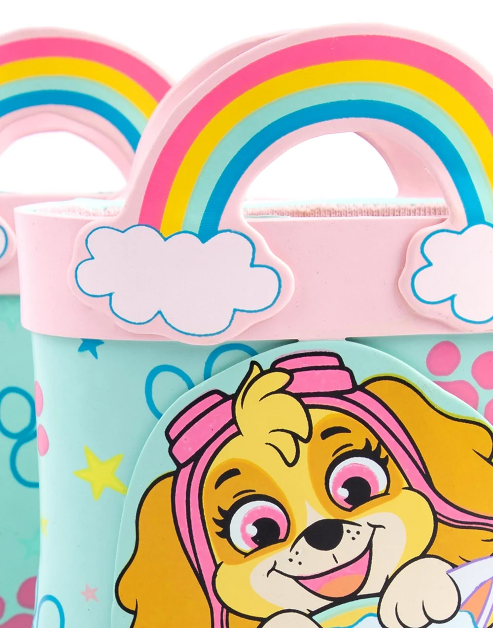 Vanilla Underground Paw Patrol Girls Multicoloured Skye & Everest Wellies (6 - 12 Younger) - 11 Infants Image 3