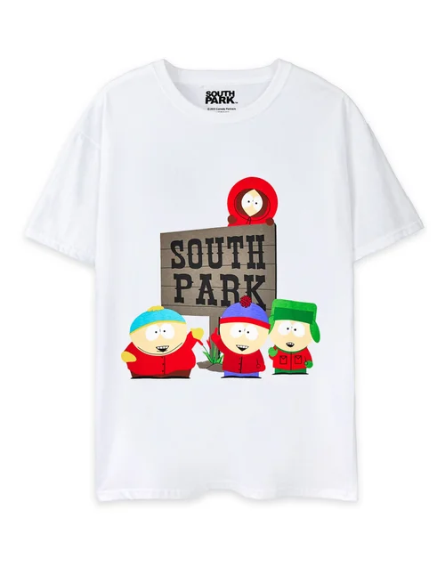 South Park Black All Over Print Bottoms Pyjama Set - Extra Large Image 3
