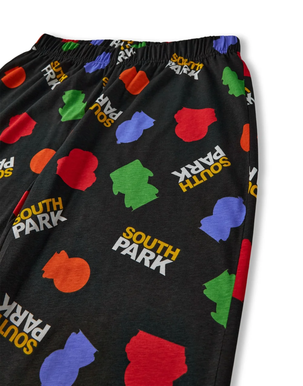 South Park Black All Over Print Bottoms Pyjama Set - Extra Large Image 5