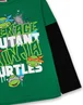 Ninja Turtles Boys Green Long Sleeved T-Shirt (3 - 10 Years) - 096 Image 4