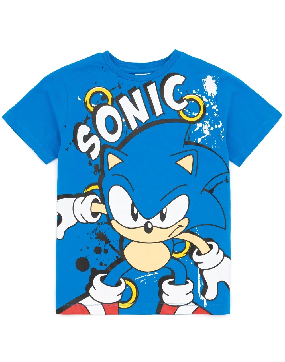 Sonic The Hedgehog Boys Multicoloured Character 2 Pack T-Shirts (4 - 12 Years) - Age 7-8 Years Image 2