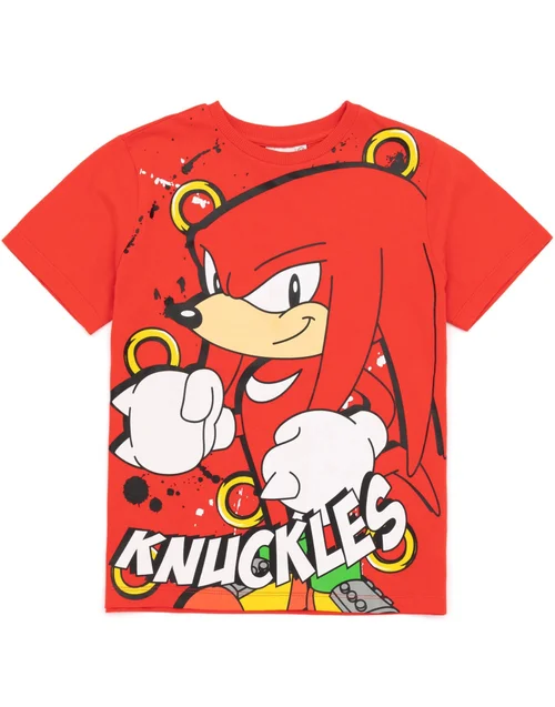 Sonic The Hedgehog Boys Multicoloured Character 2 Pack T-Shirts (4 - 12 Years) - Age 7-8 Years Image 3