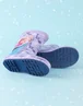 Vanilla Underground Disney Frozen Girls Purple Elsa & Anna Wellies (6 - 12 Younger) - Size 12 Infants Footwear Image 5