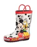 Vanilla Underground Disney Boys Multicoloured Mickey & Pluto Wellington Boots with Handles (4 - 10 Younger) - Size 9 Infants Footwear Image 1