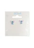 Disney Stitch Blue Enamel Stud Earrings - One Size Image 3