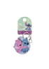 Disney Lilo & Stitch Blue Compact Mirror & Hairbrush Keychain - One Size Image 3