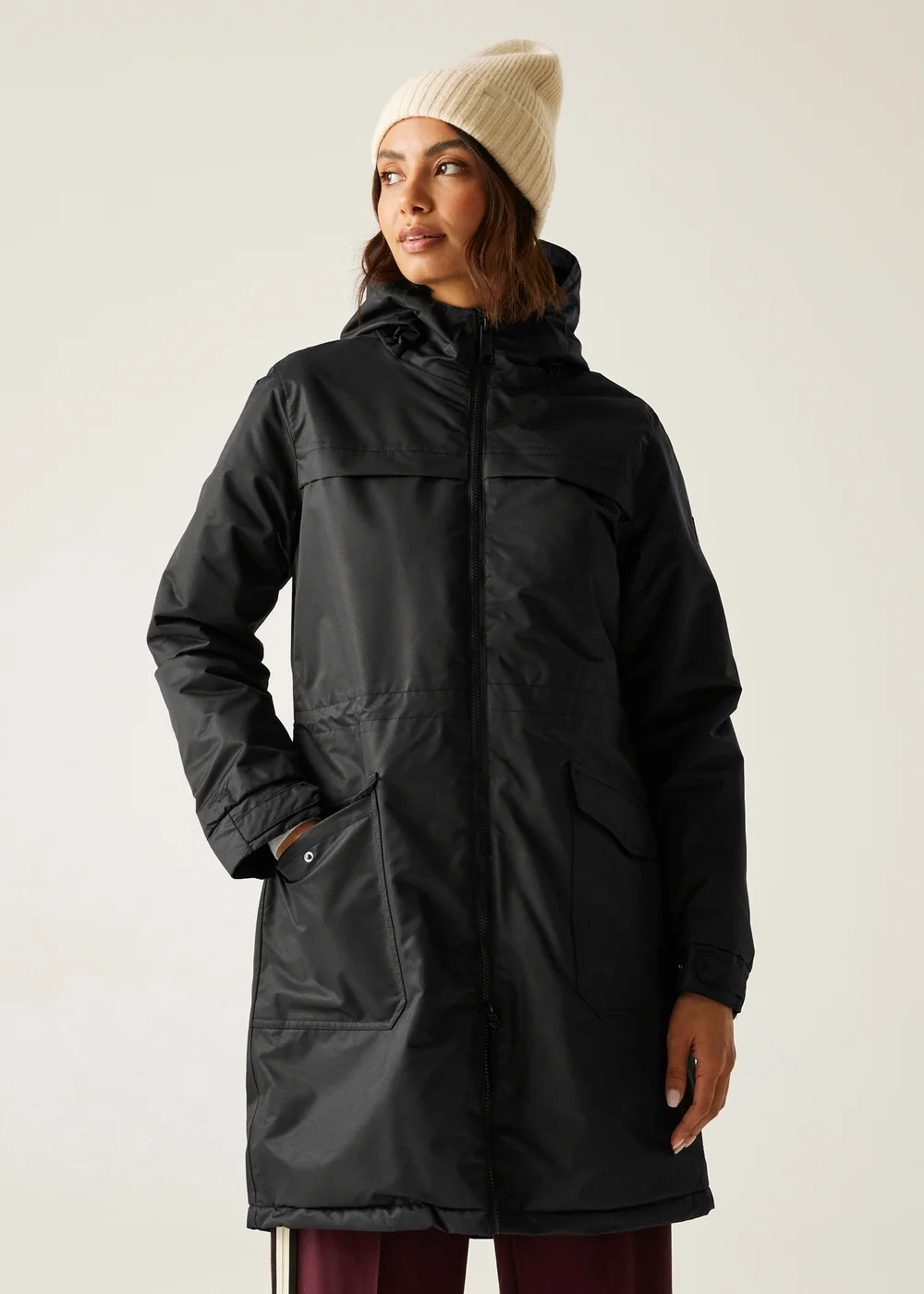 Regatta Black Romine II Waterproof Jacket - 12 Image 1