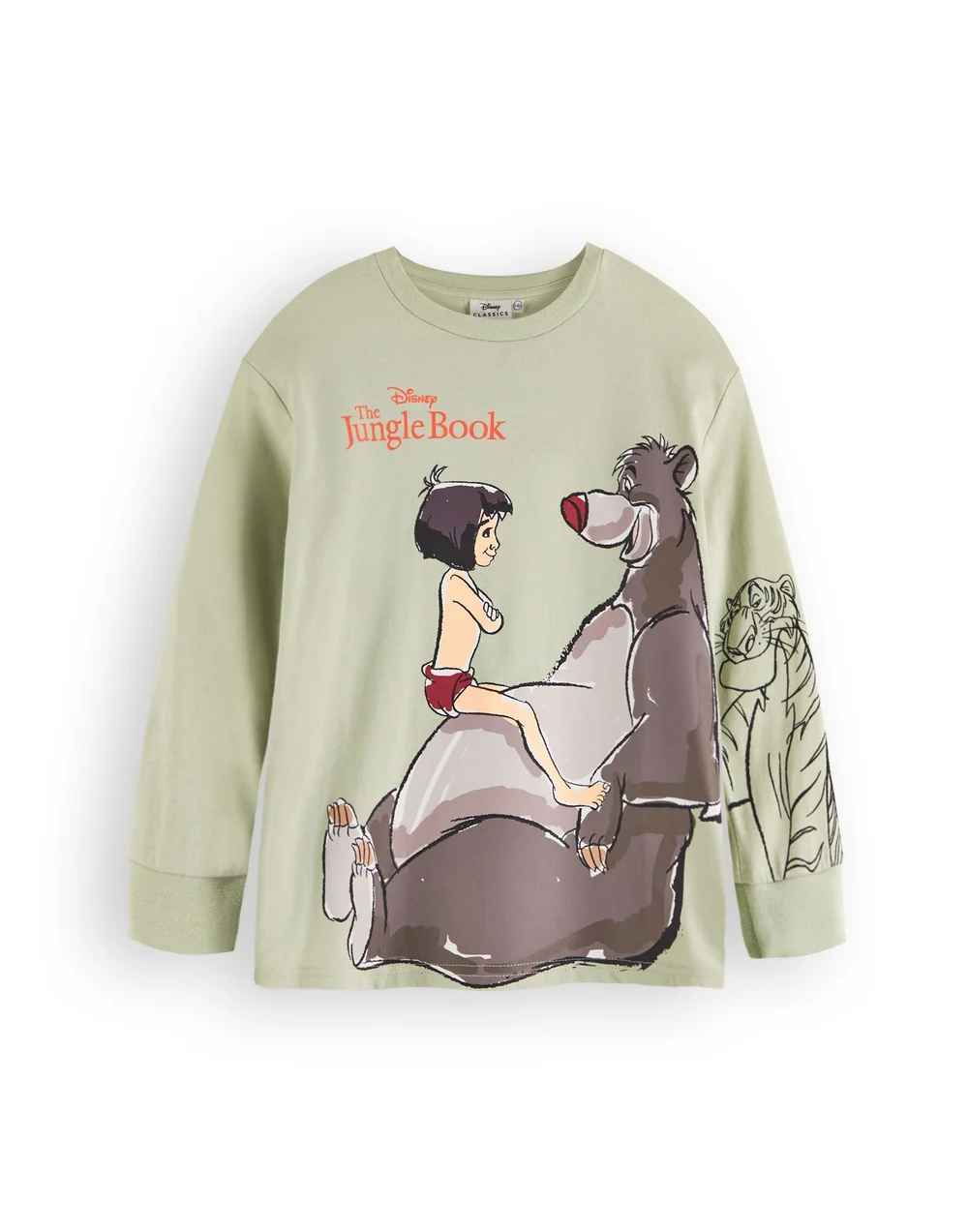 Vanilla Underground Disney The Jungle Book Boys Blue Mowgli Baloo Pyjama Set (12 Months - 6 Years) - 18 - 24 Months Image 2