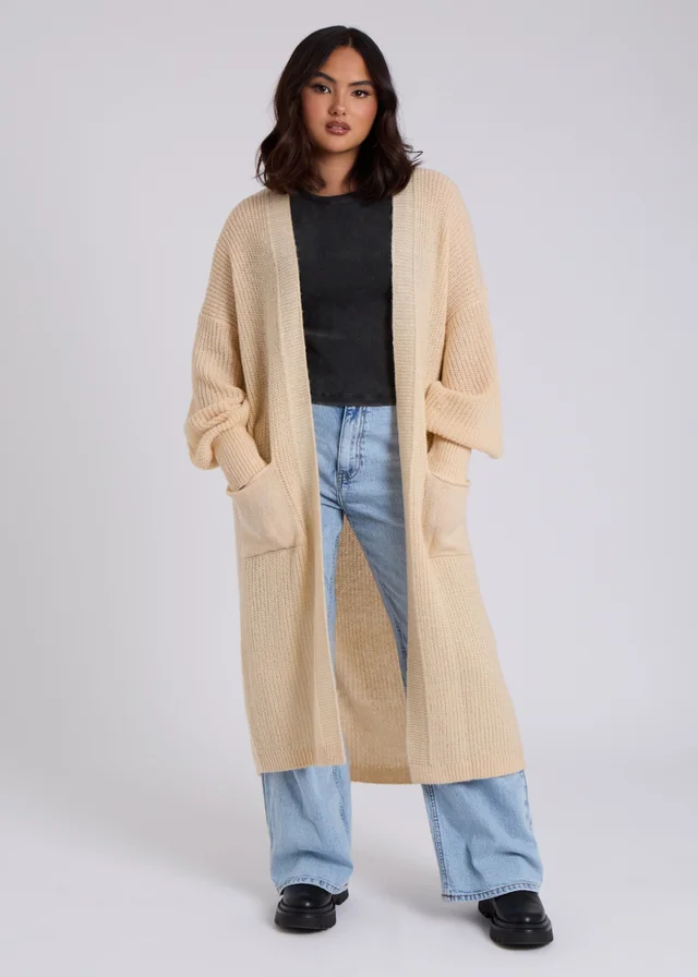 Urban Bliss Stone Chunky Longline Cardigan