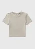 Girls Cream Soft Touch T-Shirt (7-15yrs) - Age 7 Years Image 1