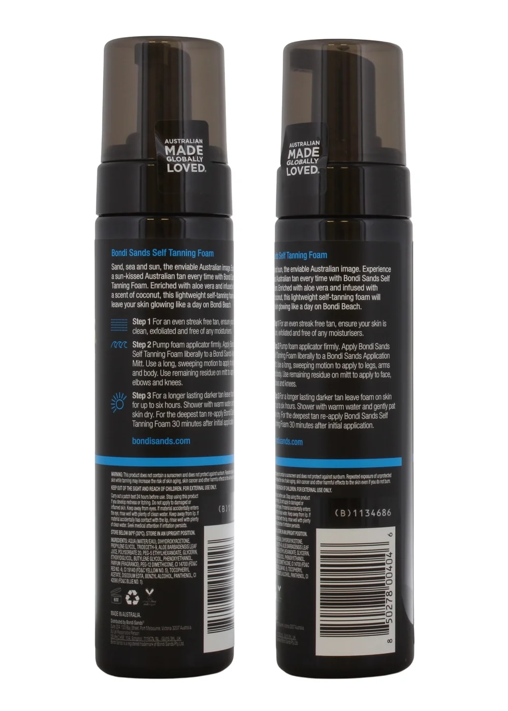 Bondi Sands Self Tan Foam Dark (200ML) - 200ml Image 2
