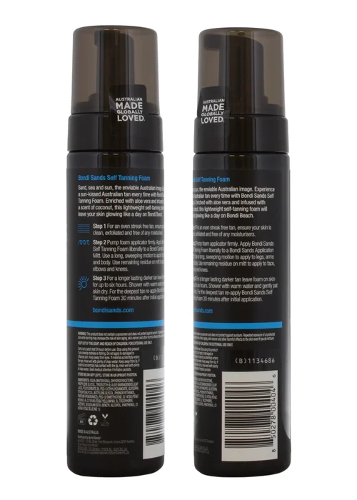 Bondi Sands Self Tan Foam Dark (200ML) - 200ml Image 2