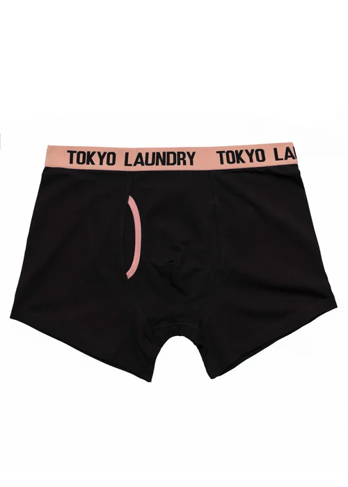 Tokyo Laundry Green 6-Pack Cotton Boxers - Large Image 4