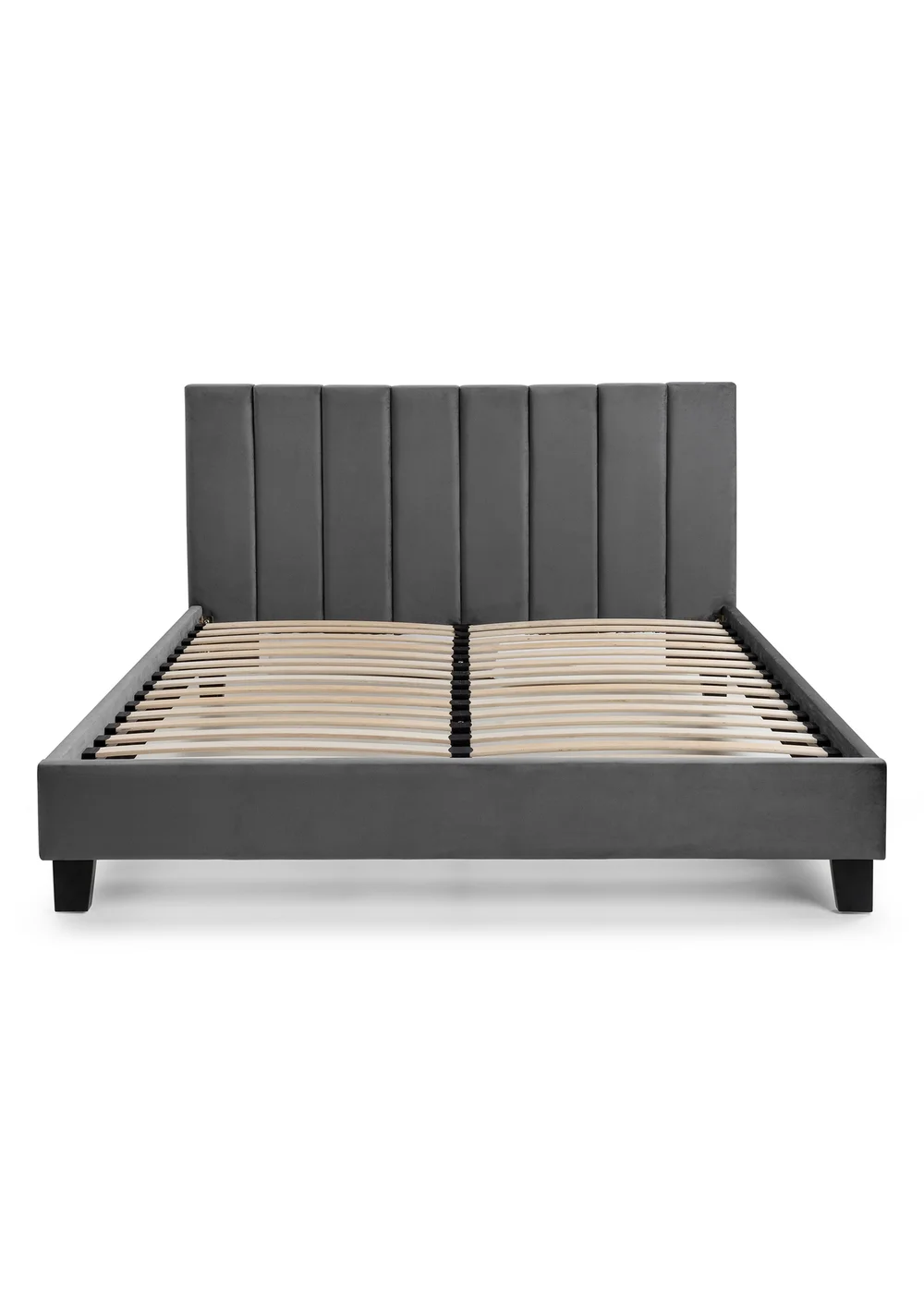 Julian Bowen Grey Rosa Bed - Double Image 2