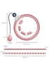 SPORTNOW Smart Weighted Hula Hoop with 16 Detachable Knots & Digital Counter - One Size Image 3