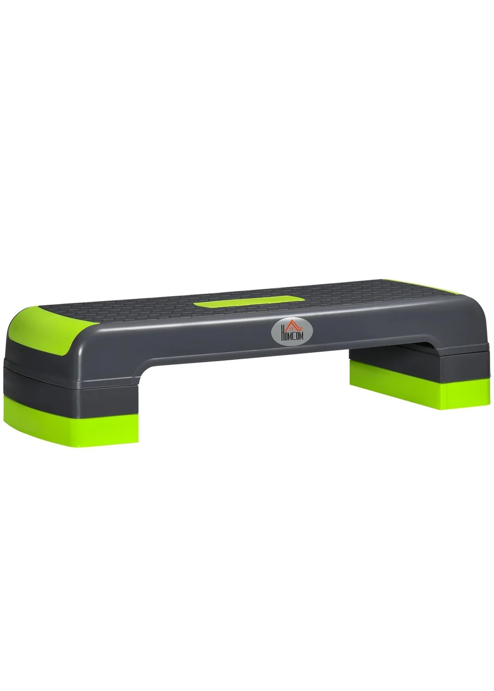 HOMCOM Aerobic Step Three-Level Adjustable Exercise Stepper for Home Office - One Size Image 1