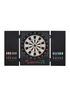 HOMCOM Electronic Dartboard In Case LED Scoreboard w/ 12 Darts 30 Heads Cabinet - One Size Image 1