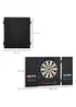 HOMCOM Electronic Dartboard In Case LED Scoreboard w/ 12 Darts 30 Heads Cabinet - One Size Image 3