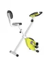 HOMCOM Yellow Magnetic Resistance Exercise Bike Foldable LCD Adjustable Seat - One Size Image 1