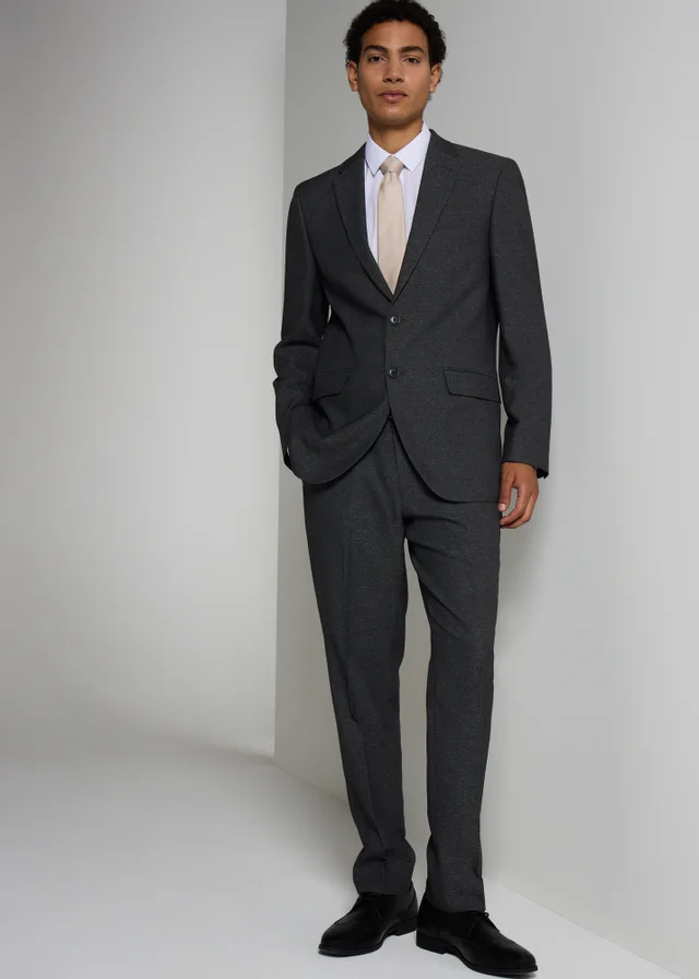 Taylor & Wright Aston Charcoal Tailored Fit Suit Jacket