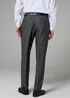 Taylor & Wirght Aston Charcoal Tailored Fit Trousers - 26 Waist 29 Leg Image 3