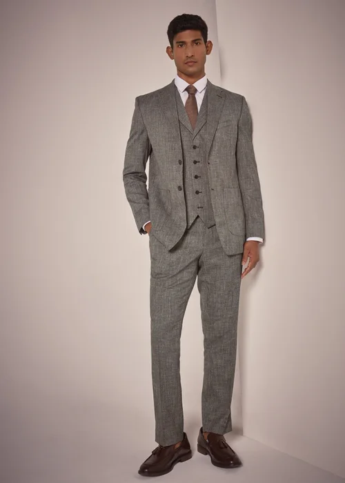 Taylor & Wright Bourton Brown Tailored Trousers - 26 Waist 29 Leg Image 2