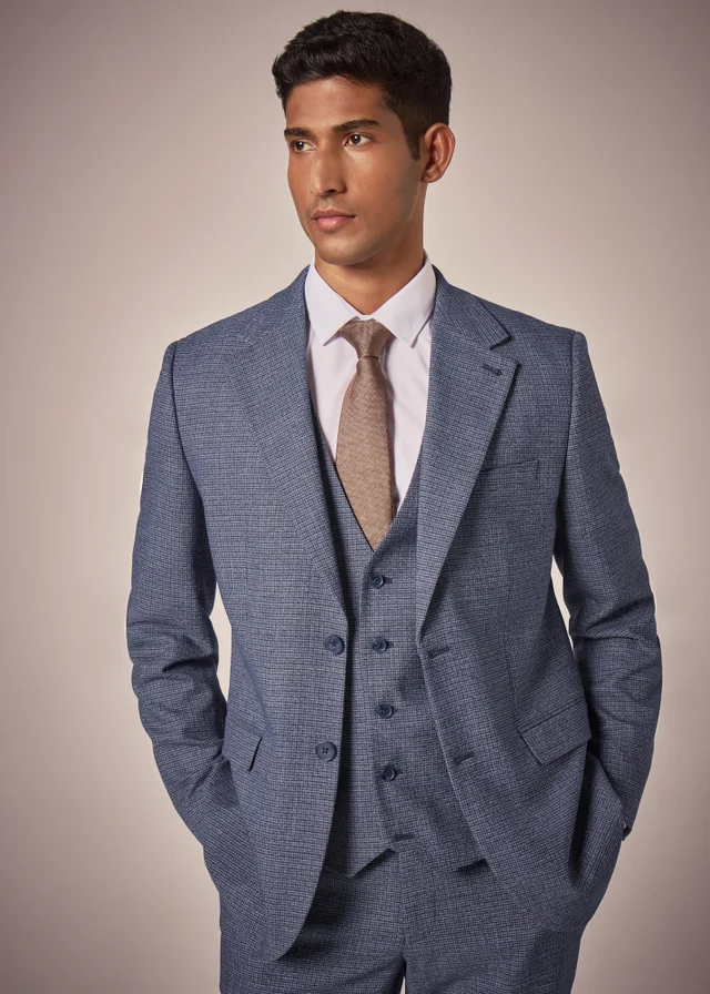 Taylor & Wright Burford Blue Slim Fit Jacket