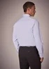 Taylor & Wright Lilac Textured Regular Fit Shirt - Small Image 3