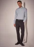 Taylor & Wright Grey Diamond Regular Fit Shirt - Small Image 3