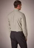 Taylor & Wright Stone Puppytooth Slim Fit Shirt - Small Image 3