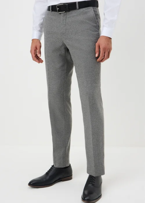 Taylor & Wright Berkeley Grey Tailored Fit Trousers - 26 Waist 29 Leg Image 2