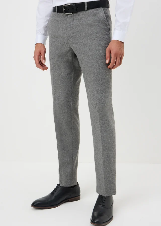 Taylor & Wright Berkeley Grey Tailored Fit Trousers