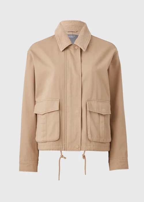 Beige Utility Barn Jacket - 8 Image 4