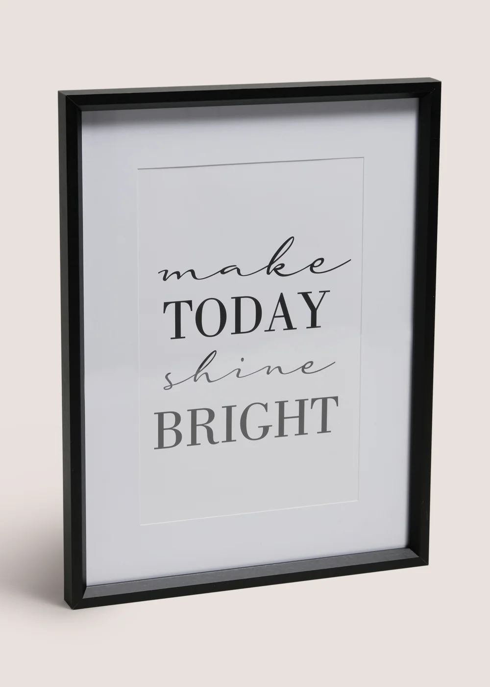 Black A4 Photo Frame Image 1