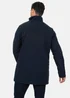 Threadbare Navy Showerproof Funnel Neck Lightweight Mac - XL Image 2
