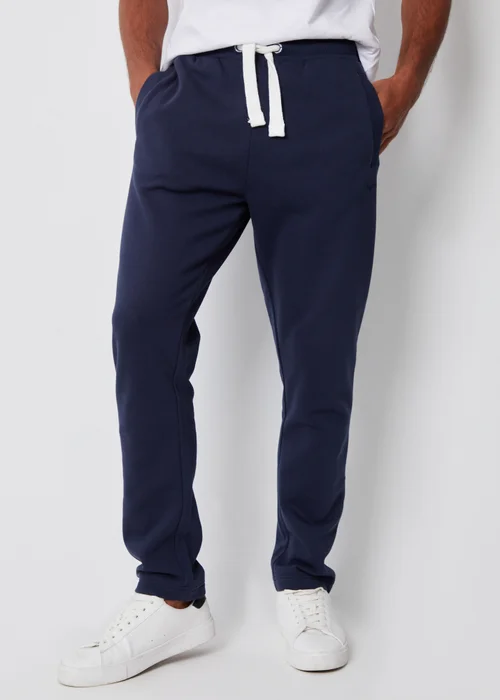 Threadbare Navy Straight Leg Joggers - XL Image 1