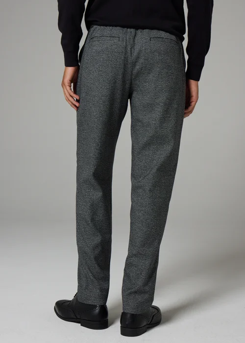Taylor & Wright Charcoal Puppytooth Trousers - 26 Waist 29 Leg Image 3