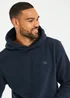 Threadbare Navy Microfleece Overhead Hoodie - XXL Image 3