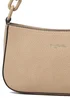 Raffaella Taupe Chain Saddle Bag - One Size Image 2