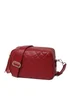 Raffaella Red Quilted Cross Body Camera Bag - One Size Image 1