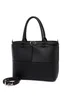 Raffaella Black Buckle Detail Shoulder Bag - One Size Image 1