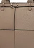 Raffaella Taupe Buckle Detail Shoulder Bag - One Size Image 2