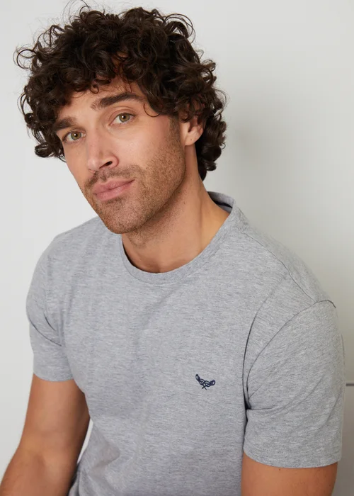 Threadbare Light Grey Cotton Blend Pyjama Set - XXL Image 4