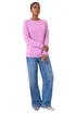 Roman Mauve Plain Soft Crew Neck Jumper - Size 20 Image 2