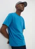 Blue Essential Crew Neck T-Shirt - Extra small Image 1
