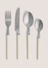 16 Piece Cream Spot Pattern Cutlery Set Image 1